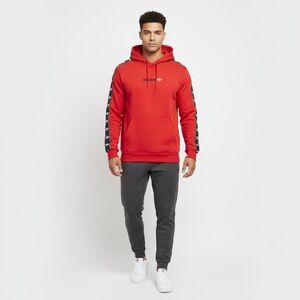 Adidas Originals Hoodie Mens Size XL Vivid Red Pullover Trefoil Logo Streetwear